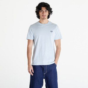 FRED PERRY Crew Neck T-Shirt Lgice/ Midnight Blue