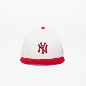 New Era New York Yankees Cord 59FIFTY Fitted Cap Off White/ Red