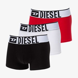 Diesel Umbx-Damienthreepack-XL Logo Boxer 3-Pack White/ Red/ Black