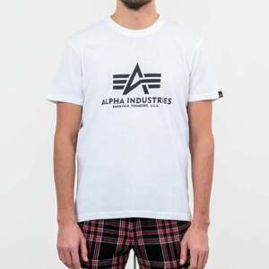 Alpha Industries Basic Logo Tee White