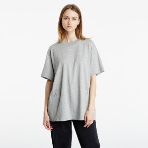 Nike Sportswear Essential Boyfriend Top Dk Grey Heather/ White