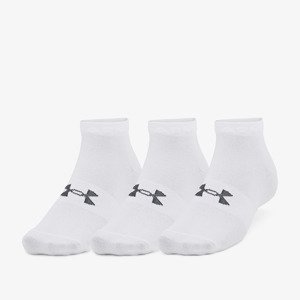 Under Armour ESSential Low Cut 3Pk White/ White/ Pitch Gray