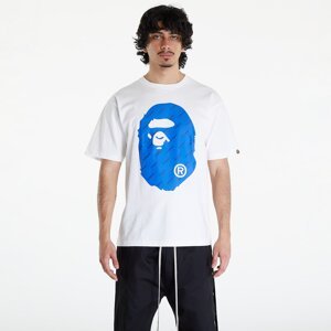 A BATHING APE Bape Hexagram Big Ape Head Tee White