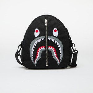 A BATHING APE Shark Shoulder Bag Black