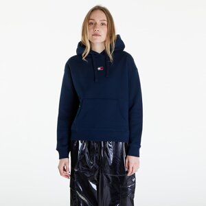 Tommy Jeans Boxy Badge Hoodie Dark Night Navy