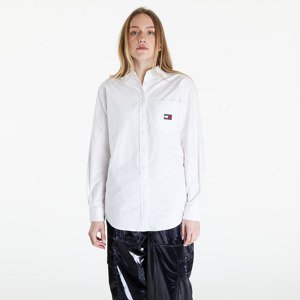 Tommy Jeans Boyfriend Badge Shirt White