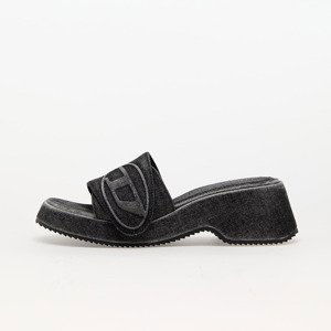 Diesel Oval D Sa-Oval D Pf W Sandals Black Denim