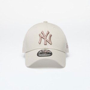 New Era New York Yankees Home Field 9FORTY Trucker Cap Stone/ Ash Brown