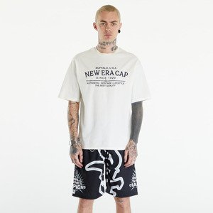 New Era Graphic Oversized T-Shirt Off White