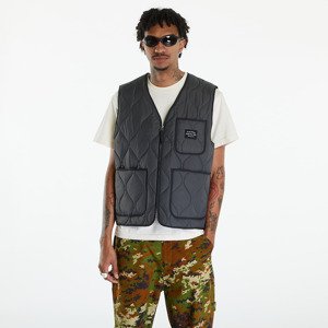 Awake NY Quilted Vest Charcoal