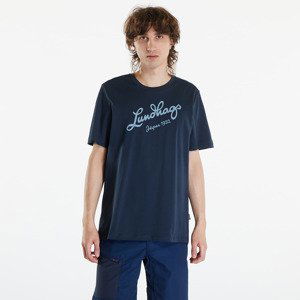 Lundhags Järpen Logo T-Shirt M Deep Blue