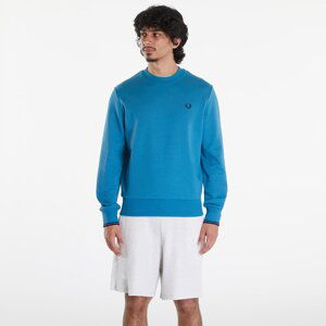 Fred Perry Crew Neck Sweatshirt Ocean/ Navy