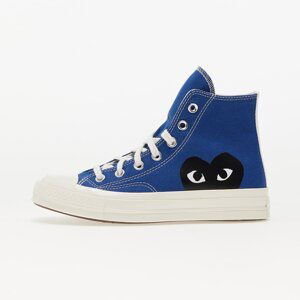 Converse x Comme des Garçons PLAY Chuck 70 Hi Blue/ Black/ Egret