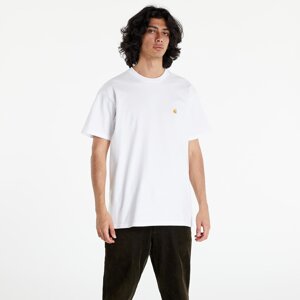 Carhartt WIP S/S Chase T-Shirt White/ Gold