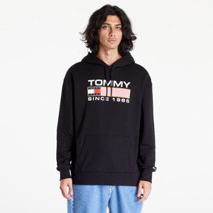 Tommy Jeans Reg Athletic Log Hoodie Black