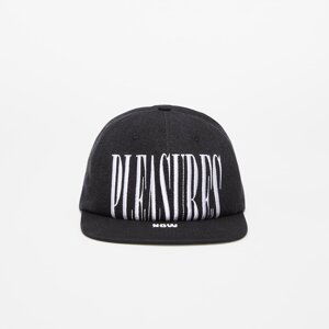 PLEASURES Stretch Snapback Black