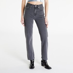 Calvin Klein Jeans High Rise Straight Pants Black