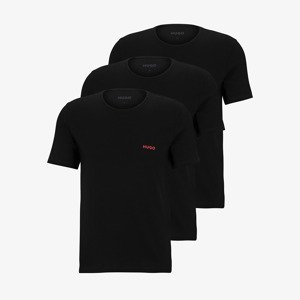 Hugo Boss Crew Neck Cotton T-Shirt 3-Pack Black