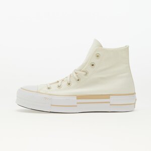 Converse Chuck Taylor All Star Lift Platform Outline Sketch Oat Milk/ Egret/ White