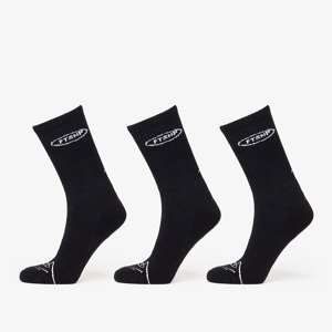 Footshop Basic But Not Basic Socks 3-Pack Black