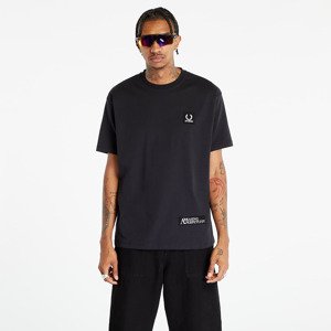 FRED PERRY x RAF SIMONS Printed Patch Relaxed Tee Black