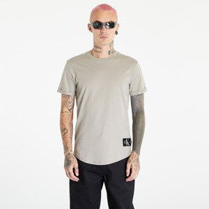 Tričko Calvin Klein Jeans Badge Turn Up Short Sleeve T-Shirt Grey M