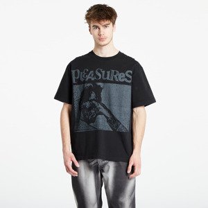 PLEASURES Gouge Heavyweight T-Shirt Black