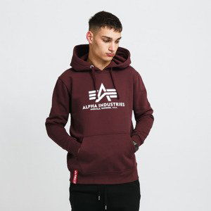 Alpha Industries Basic Hoody Dark Wine