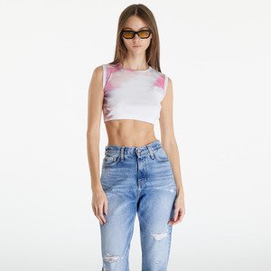 Calvin Klein Jeans Cropped Tank Top White