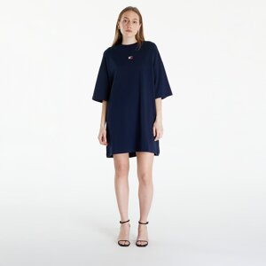 Tommy Jeans Badge Tee Dress Dark Night Navy