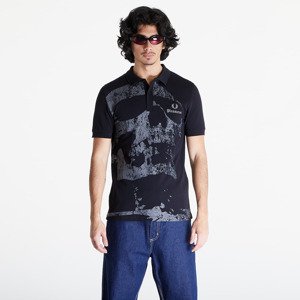 FRED PERRY x PLEASURES Skull Shirt Black