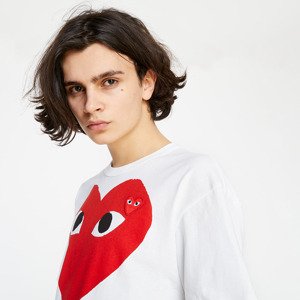 Comme des Garçons PLAY Big Heart TEE White