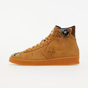 Converse x Bandulu Pro Leather Mid Flux/ Gum Light Honey/ Brown