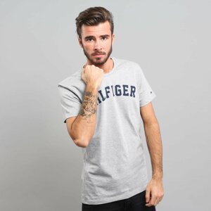 Tommy Hilfiger ShortSleeve Logo Tee Grey Heather