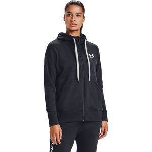 Under Armour W Rival Fleece Full-Zip Hoodie Black/ White