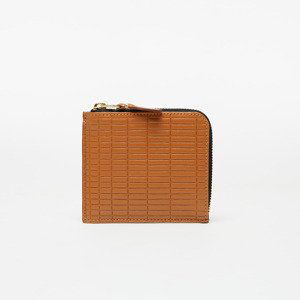 Comme des Garçons Brick Line Beig Wallet Brown