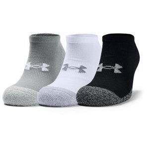 Under Armour Heatgear No Show 3-Pack Socks Gray