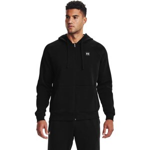 Under Armour Rival Fleece Fz Hoodie Black/ Onyx White