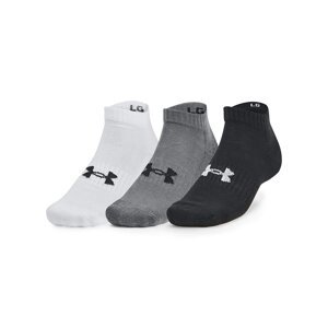 Under Armour Core Low Cut 3-Pack Socks Black/ White/ White