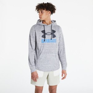 Under Armour Rival Terry Logo Hoodie Onyx White/ Black