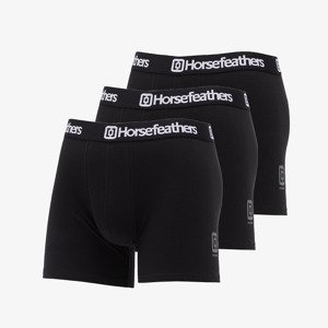 Horsefeathers Dynasty 3Pack Boxer Shorts Black