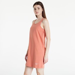 Nike NSW Jersey Tank Top Dress Madder Root/ White