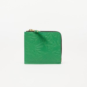 Comme des Garçons Embossed Forest Wallet Green