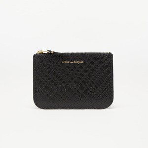 Comme des Garçons Embossed Roots Wallet Black