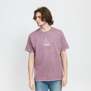 HUF X Pleasures Dyed Tee Purple