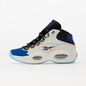 Reebok Question Mid Chalk/ Core Black/ Vector Blue