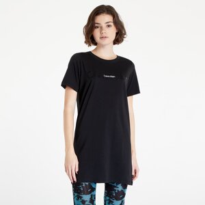 Calvin Klein Embossed Icon Lounge S/S Nightshirt Black