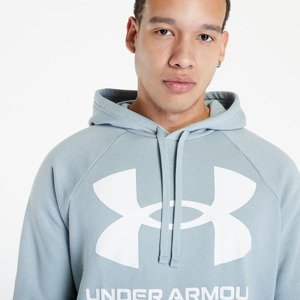 Under Armour Rival Fleece Big Logo Hoodie Grey