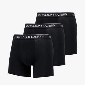 Ralph Lauren Stretch Cotton Boxer Briefs 3-Pack Black L