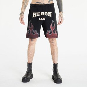 Heron Preston Heron Law Flames Sweatshorts Black/ Red